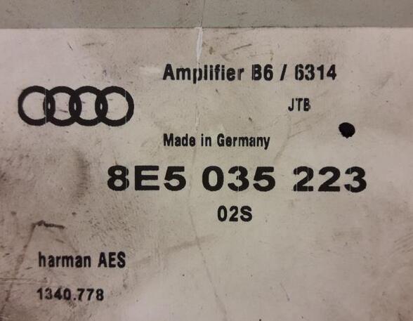 Audio Amplifier AUDI A4 (8E2, B6)