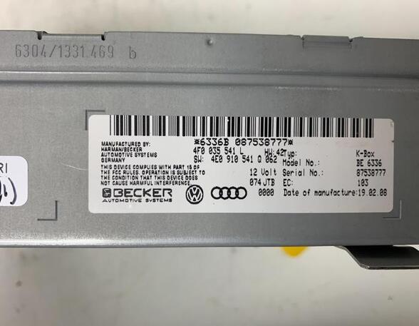 Audio-Verstärker Audi A4 Avant 8K, B8 4F0035541NX P21252535