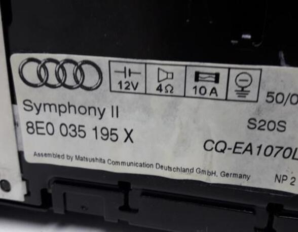 CD-Radio AUDI A4 Avant (8E5, B6)