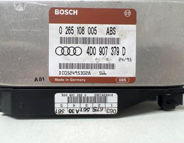 Regeleenheid ABS AUDI 100 (4A2, C4), AUDI A6 (4A2, C4), AUDI A4 (8D2, B5)