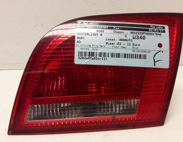 Combination Rearlight AUDI A3 (8P1), AUDI A3 Sportback (8PA)