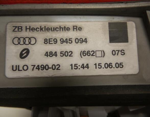 Rückleuchte rechts Audi A4 Avant 8E, B7 8E9945094 P7768214