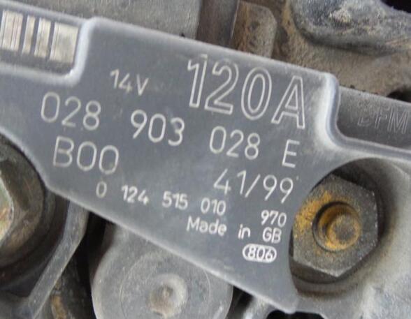 Dynamo (Alternator) AUDI A3 (8L1)