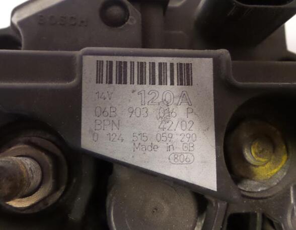 Dynamo (Alternator) AUDI A4 (8E2, B6)