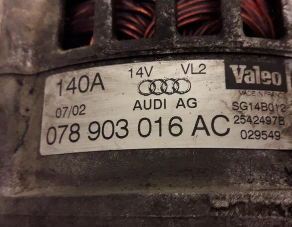 Dynamo (Alternator) AUDI A6 Avant (4B5, C5)