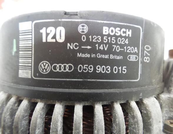 Dynamo (Alternator) AUDI A4 Avant (8D5, B5)