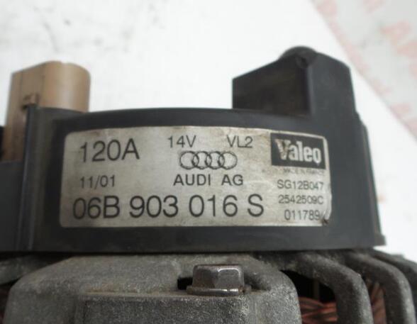 Alternator AUDI A4 (8E2, B6), AUDI A4 (8EC, B7)