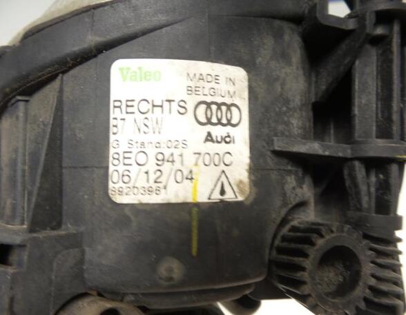 Mistlamp AUDI A4 (8EC, B7), AUDI A4 Avant (8ED, B7), AUDI A4 Avant (8E5, B6)