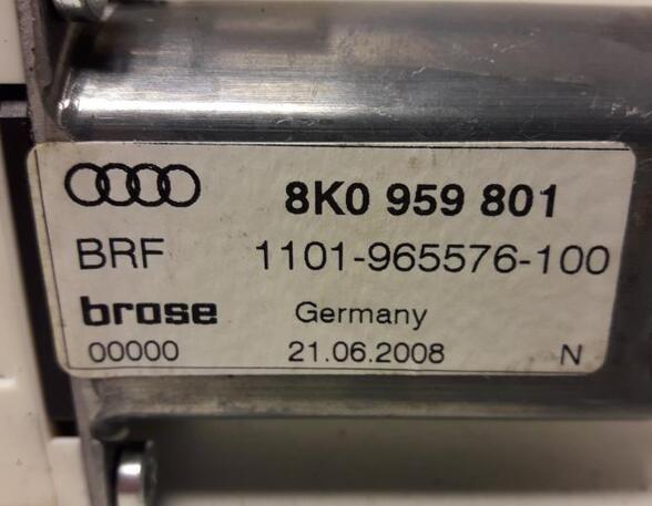 Electric Window Lift Motor AUDI A4 (8K2, B8)