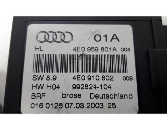 Electric Window Lift Motor AUDI A8 (4E2, 4E8)