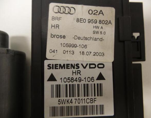 
Motor Fensterheber Audi A4 8E, B6 8E0959802A P509715
