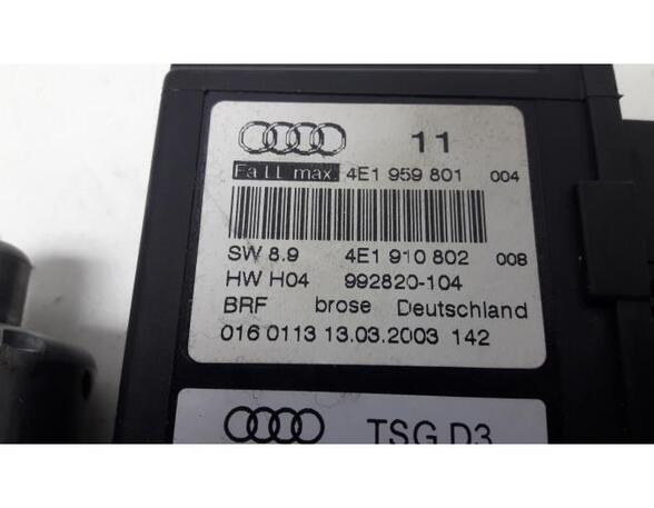 Electric Window Lift Motor AUDI A8 (4E2, 4E8)