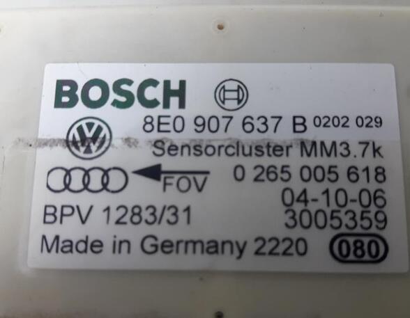 Longitudinal Acceleration Sensor (ESP Sensor) AUDI A6 Avant (4F5, C6)