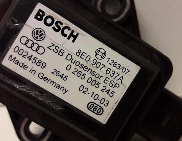Longitudinal Acceleration Sensor (ESP Sensor) AUDI A6 (4B2, C5), AUDI A4 (8E2, B6), AUDI A4 B7 Convertible (8HE), AUDI A6 Avant (4B5, C5)