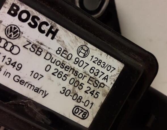 Longitudinal Acceleration Sensor (ESP Sensor) AUDI A6 (4B2, C5), AUDI A4 (8E2, B6), AUDI A4 B7 Convertible (8HE), AUDI A6 Avant (4B5, C5)