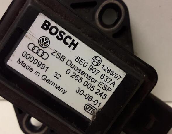 Longitudinal Acceleration Sensor (ESP Sensor) AUDI A6 (4B2, C5), AUDI A4 (8E2, B6), AUDI A4 B7 Convertible (8HE), AUDI A6 Avant (4B5, C5)