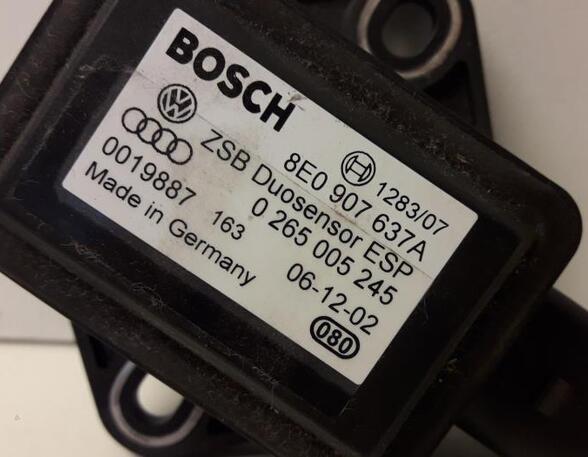 Longitudinal Acceleration Sensor (ESP Sensor) AUDI A6 (4B2, C5), AUDI A4 (8E2, B6), AUDI A4 B7 Convertible (8HE), AUDI A6 Avant (4B5, C5)