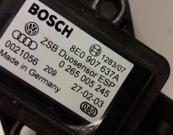 Longitudinal Acceleration Sensor (ESP Sensor) AUDI A6 (4B2, C5), AUDI A4 (8E2, B6), AUDI A4 B7 Convertible (8HE), AUDI A6 Avant (4B5, C5)