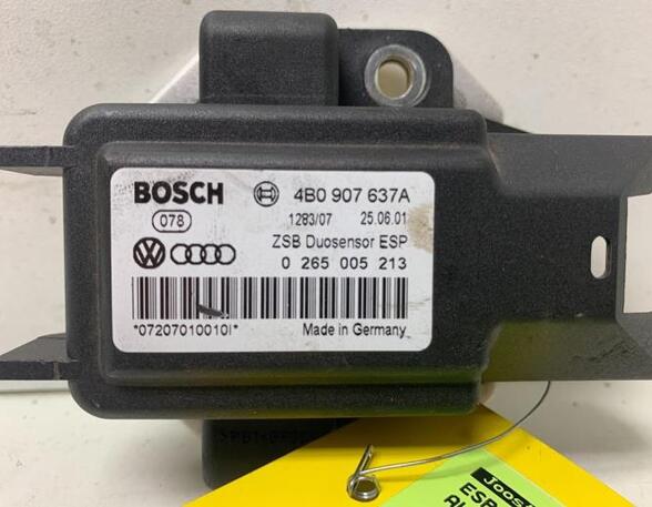 Longitudinal Acceleration Sensor (ESP Sensor) AUDI A6 Avant (4B5, C5), AUDI A4 Avant (8D5, B5)