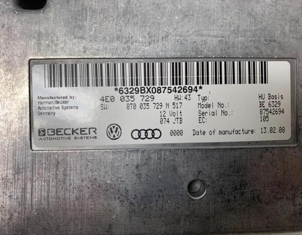 Control unit AUDI A4 Allroad (8KH, B8)