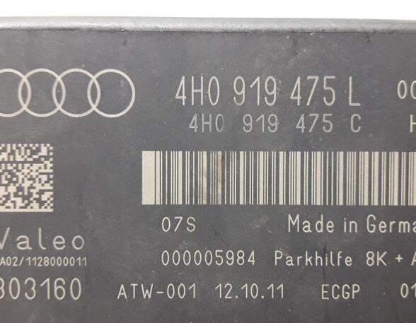 Control unit for parking support AUDI A6 (4G2, 4GC, C7)