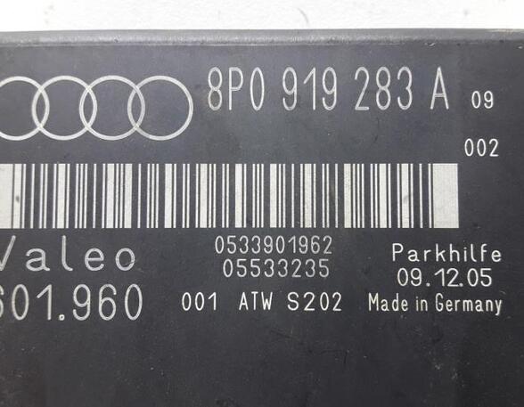 Control unit for parking support AUDI A3 (8P1), AUDI A3 Sportback (8PA)