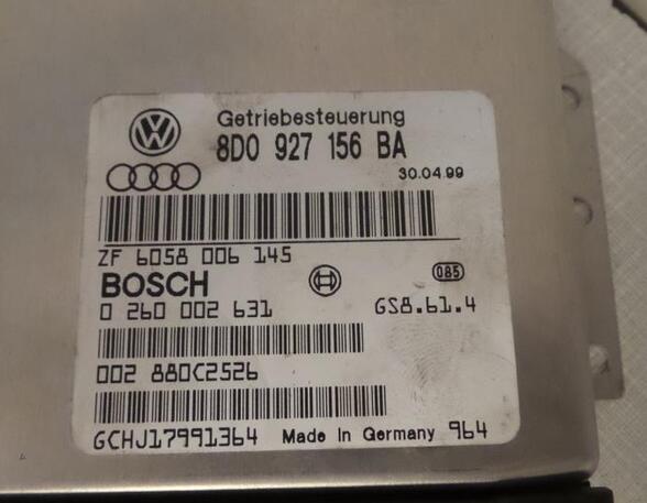 Steuergerät Automatikgetriebe Audi A4 8D, B5 8D0927156BA P1752629