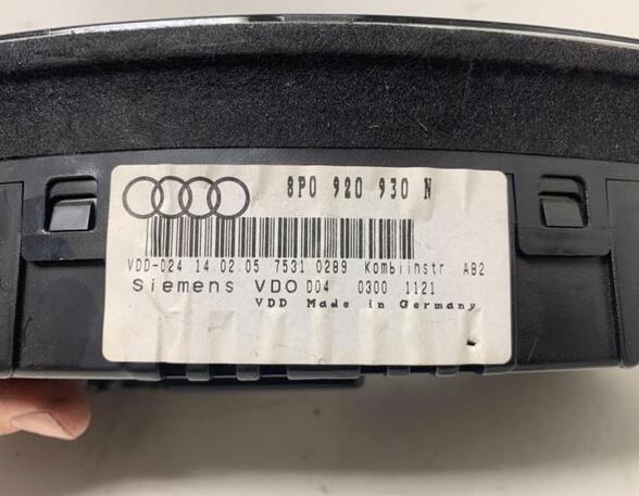 Drehzahlmesser Audi A3 Sportback 8P 8P0920930N P20861641