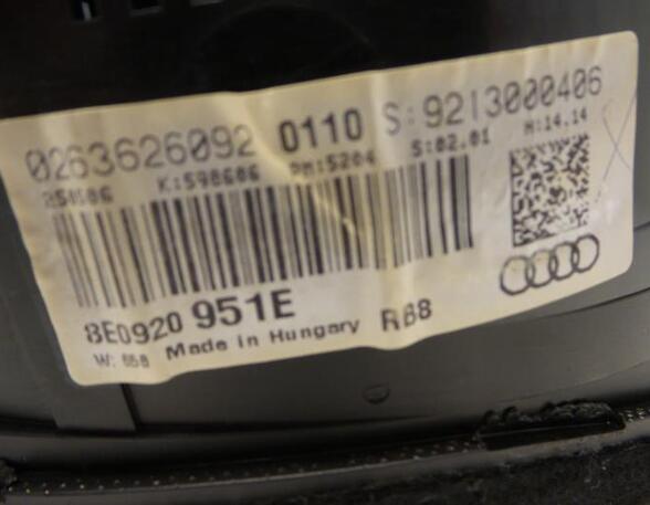 Toerenteller AUDI A4 (8EC, B7)