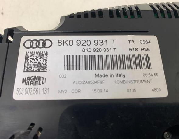 Toerenteller AUDI A4 (8K2, B8)