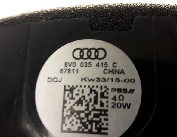 Loudspeaker AUDI A3 Sportback (8VA, 8VF)