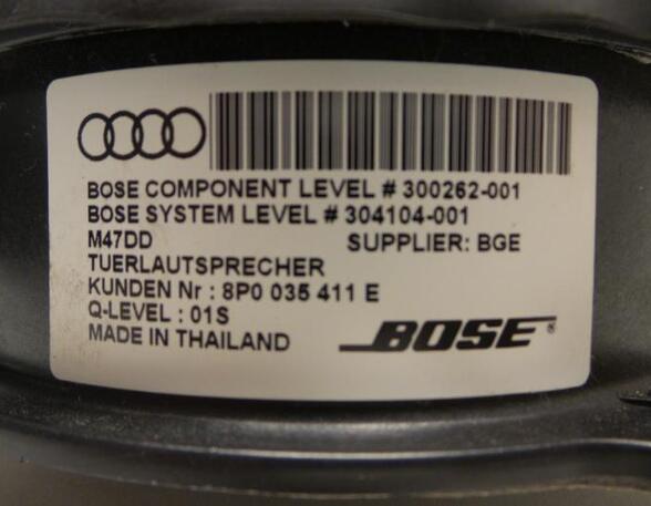 Loudspeaker AUDI A3 Convertible (8P7)