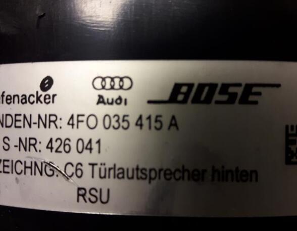 Luidspreker AUDI A6 (4F2, C6)