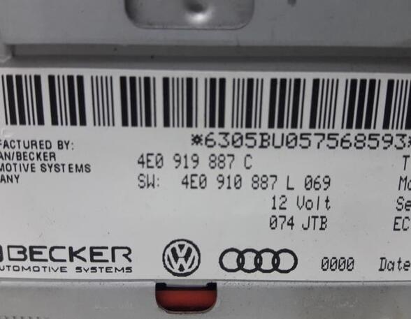 Navigation System AUDI A6 (4F2, C6)