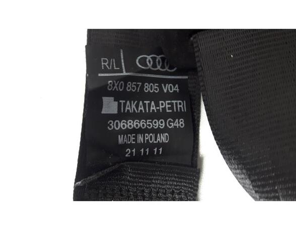 Safety Belts AUDI A1 (8X1, 8XK), AUDI A1 Sportback (8XA, 8XF)