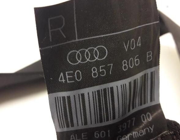 Safety Belts AUDI A8 (4E2, 4E8)