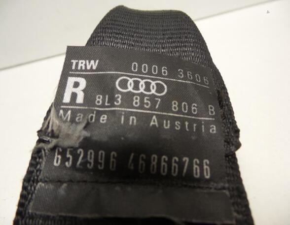 Safety Belts AUDI A3 (8L1)