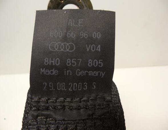 Safety Belts AUDI A4 B7 Convertible (8HE)