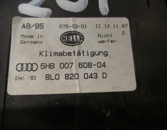 Koelvloeistof Temp Meter AUDI A3 (8L1)