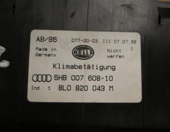 Koelvloeistof Temp Meter AUDI A3 (8L1)