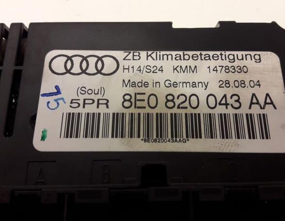 Koelvloeistof Temp Meter AUDI A4 (8E2, B6)