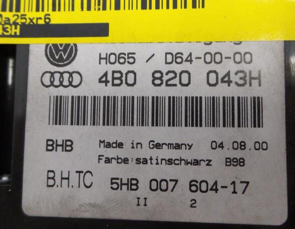 Temperaturanzeige Audi A6 4B, C5 4B0820043H P1752571