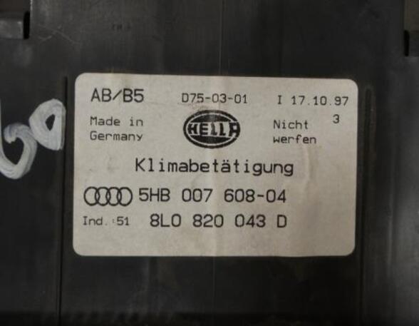 Coolant Temperature Gauge AUDI A4 (8D2, B5)