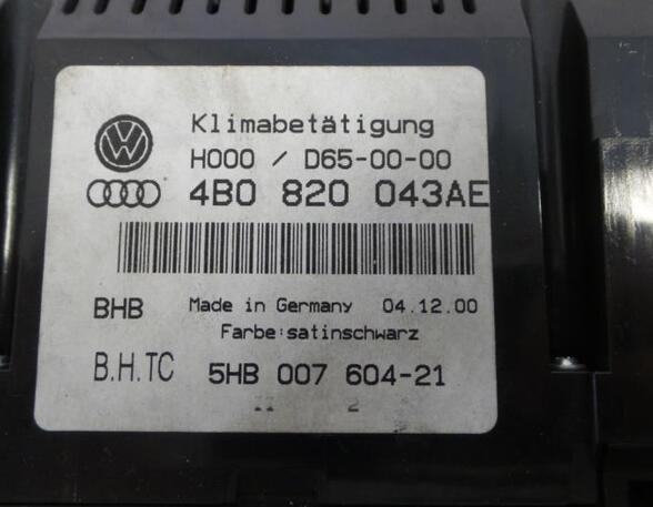 Temperaturanzeige Audi A6 4B, C5 4B0820043AE P1752563