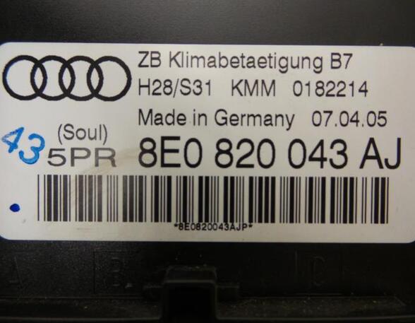 Koelvloeistof Temp Meter AUDI A4 (8E2, B6), AUDI A4 (8EC, B7)