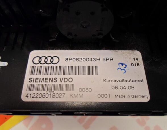 
Temperaturanzeige Audi A3 Sportback 8P 8P0820043H P3281445
