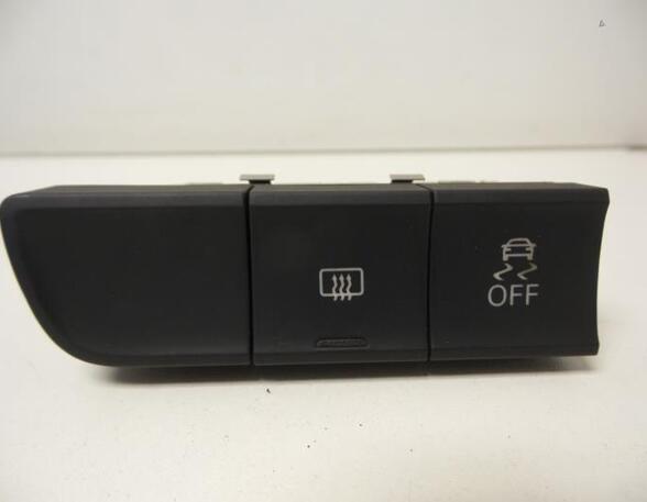 Switch for rear window heating AUDI A1 Sportback (8XA, 8XF)