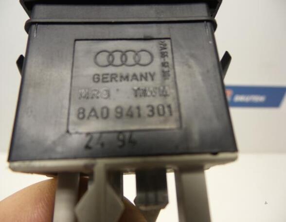 Switch for headlight range adjustment AUDI CABRIOLET (8G7, B4)