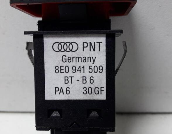 Schalter für Warnblinker Audi A4 8E, B6 8E0941509 P11481257