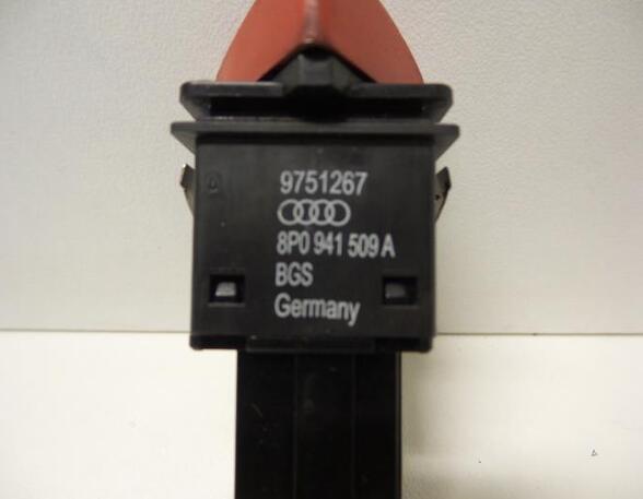 Switch for hazard light AUDI A3 (8P1), AUDI A3 Sportback (8PA)